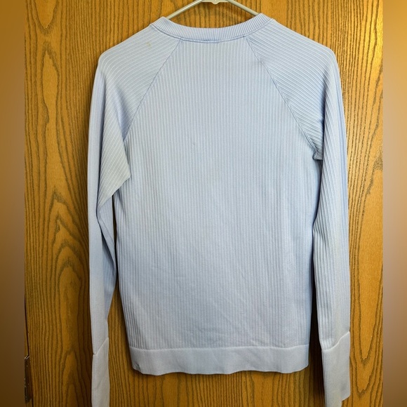 Lululemon Rest Less Ribbed Pullover Long Sleeve Top No Size Tag- Say L/XL - Picture 12 of 15